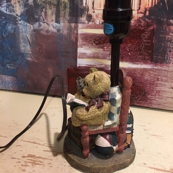 Vintage Teddy bear desk lamp - Picture 4 of 12